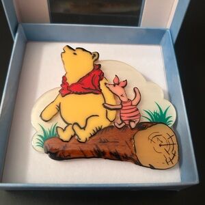Winnie the Pooh and Piglet Brooch